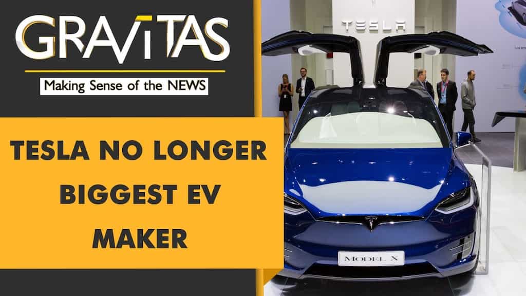 Gravitas: Tesla loses top spot of being world's biggest EV maker