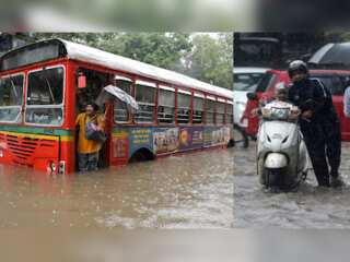 In pics: Cities in India's Maharashtra witness heavy rainfall, IMD issues alert