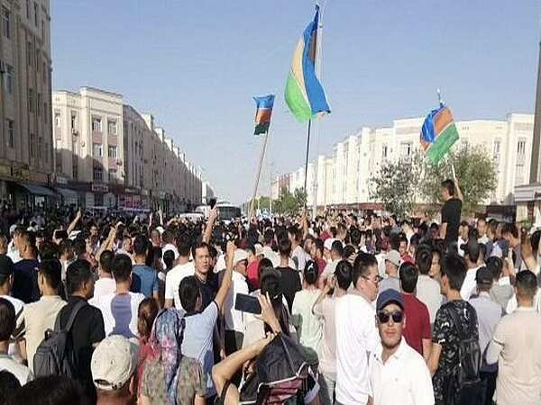 Protests in Uzbekistan's Karakalpakstan province