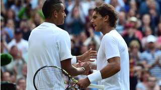 Wimbledon SFs: Injured Rafael Nadal turns up for practice before Nick Kyrgios showdown