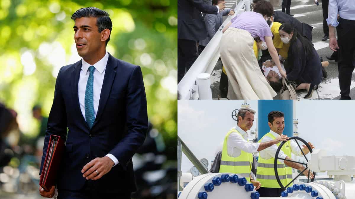 Top 10 world news: Timeline of Shinzo Abe's career, Greece, Bulgaria open new pipeline and more Top 10 world news: Timeline of Shinzo Abe's career, Greece, Bulgaria open new pipeline and more