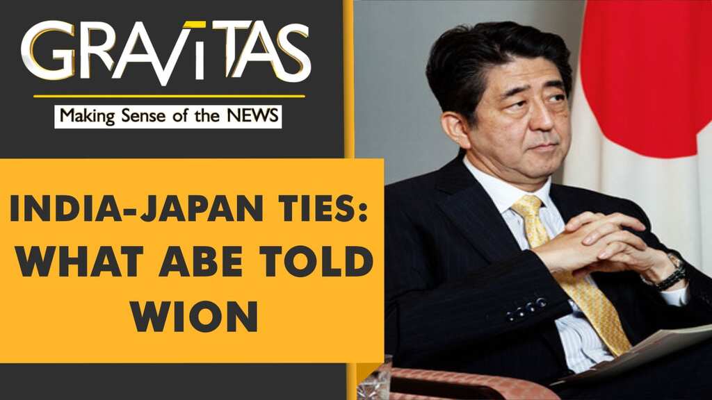 Gravitas: Shinzo Abe's last interview to a global news network