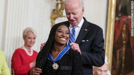 Biden awards Presidential medal of freedom