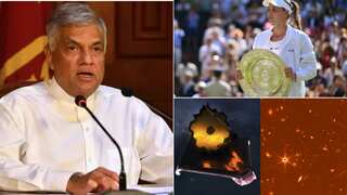 Top 10 world news: Sri Lankan PM willing to resign, Rybakina wins Wimbledon title, and more