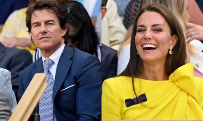 Kate Middleton looks ravishing in yellow dress as she attends Wimbledon finals