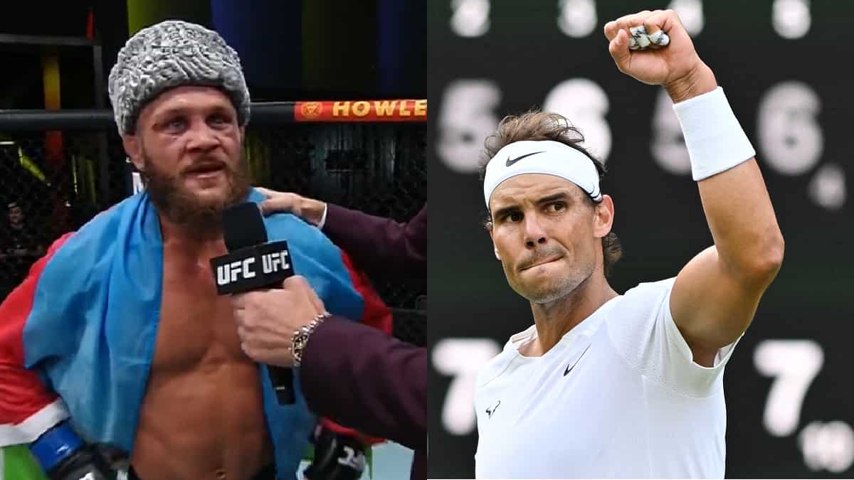Battle for best Rafael in sport? Rafael Fiziev calls out tennis legend Rafael Nadal after win at UFC Vegas 58 Battle for best Rafael in sport? Rafael Fiziev calls out tennis legend Rafael Nadal after win at UFC Vegas 58