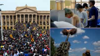 Top 10 world news: Japan election exit polls, Sri Lanka economic crisis, and more