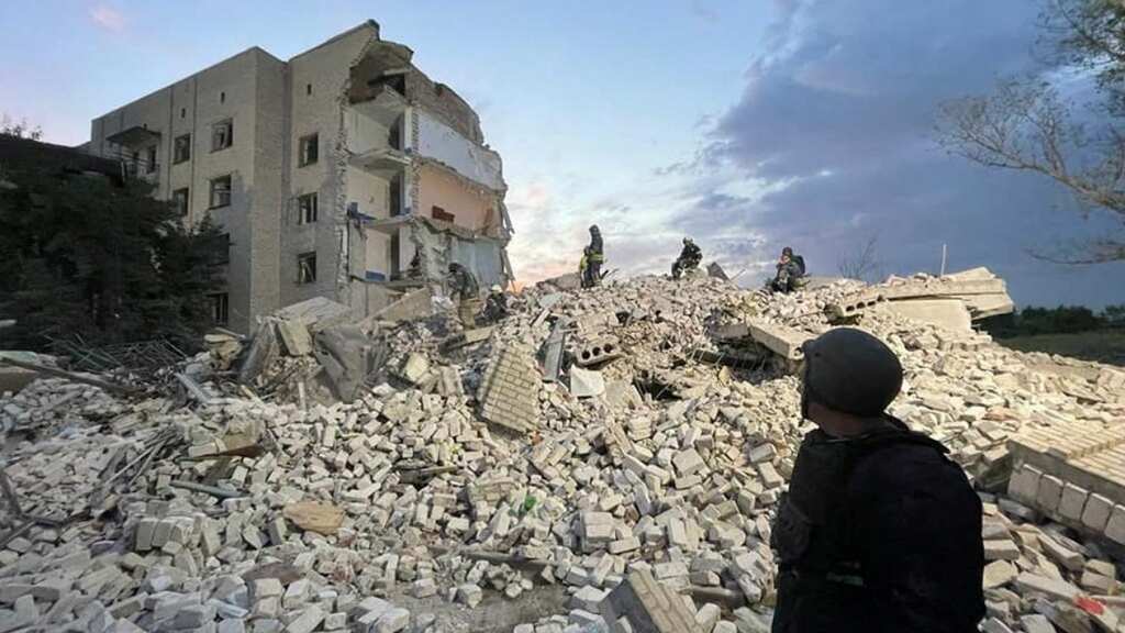 Russia-Ukraine war: At least 15 dead, several feared trapped as Russian rockets hit apartment block in Ukraine