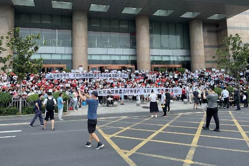 Protests in Zhengzhou
