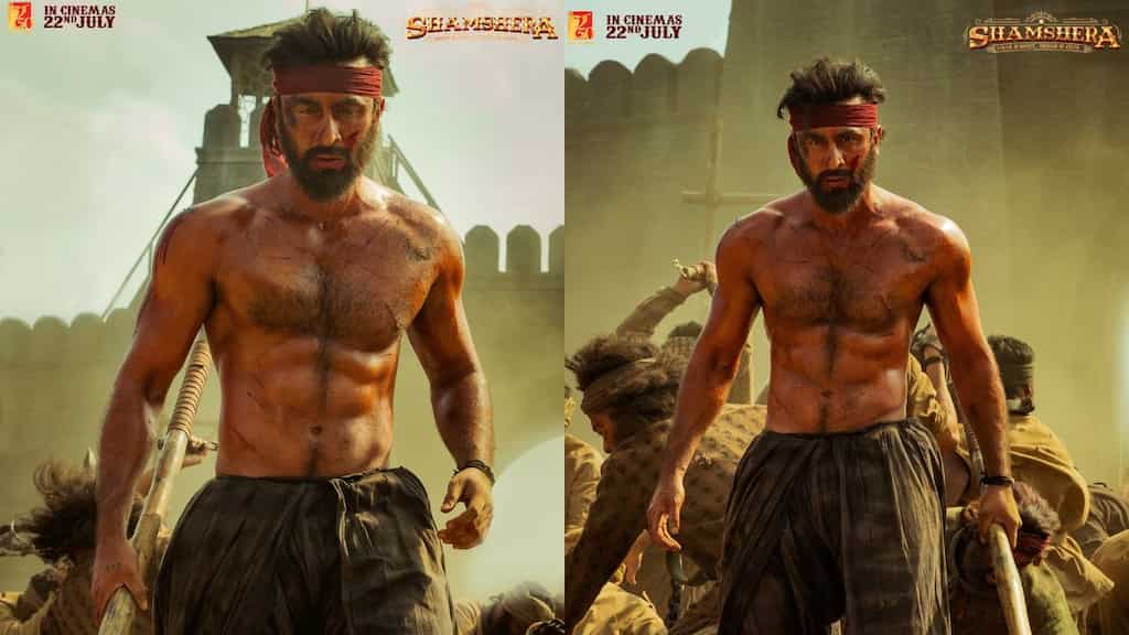 Ranbir Kapoor's ripped and rugged avatar in new stills from 'Shamshera' leaves fans impressed