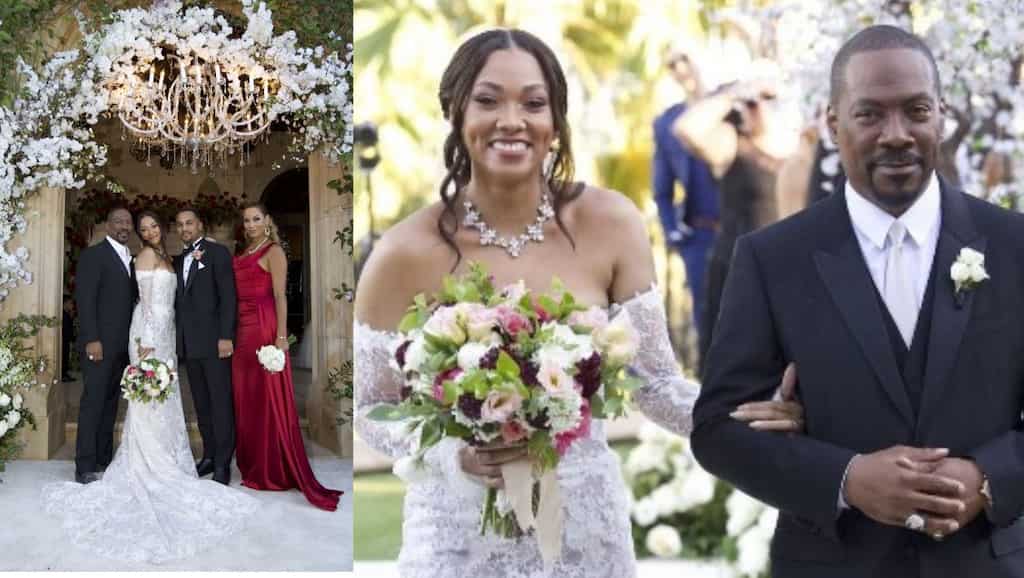 Eddie Murphy’s daughter Bria Murphy gets hitched to actor Michael Xavier, see pics