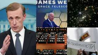 Morning news brief: US on Iranian drones to Russia, NASA's images of early Universe, and more