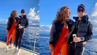 Priyanka Chopra and Nick Jonas enjoy romantic time during ‘magic hour' in Lake Tahoe, see pics 