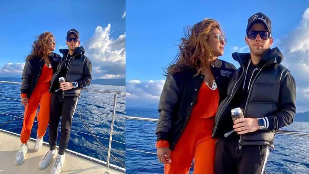 Priyanka Chopra and Nick Jonas enjoy romantic time during ‘magic hour' in Lake Tahoe, see pics 