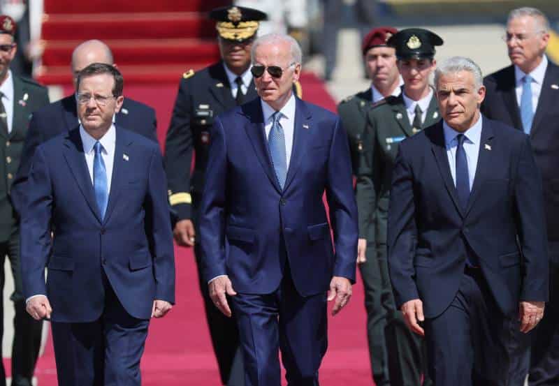 Biden's West Asia Trip: President Joe Biden praised US-Israel relations after landing in Israel