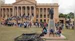 Sri Lanka: Protesters await Rajapaksa’s resignation after fleeing