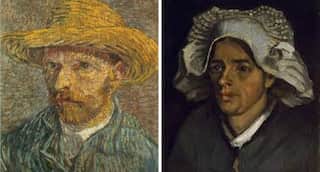 Van Gogh's self-portrait discovered through X-ray behind another painting by the same artist