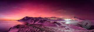 Antarctica dazzles in bright lilac, orange skies at night; seven months after Tonga volcano eruption