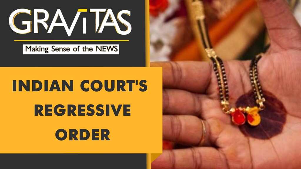 Gravitas: Madras High Court: Removing Mangalsutra is mental cruelty