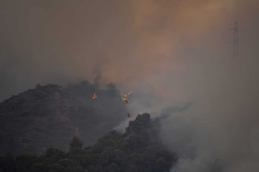 Spain’s green jewels on fire