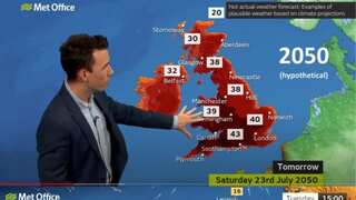 UK Met Office’s heatwave prediction for 2050 set to turn real next week