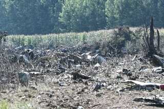 Greece: 8 dead in crash of cargo plane carrying weapons, mines, residents told to stay indoors