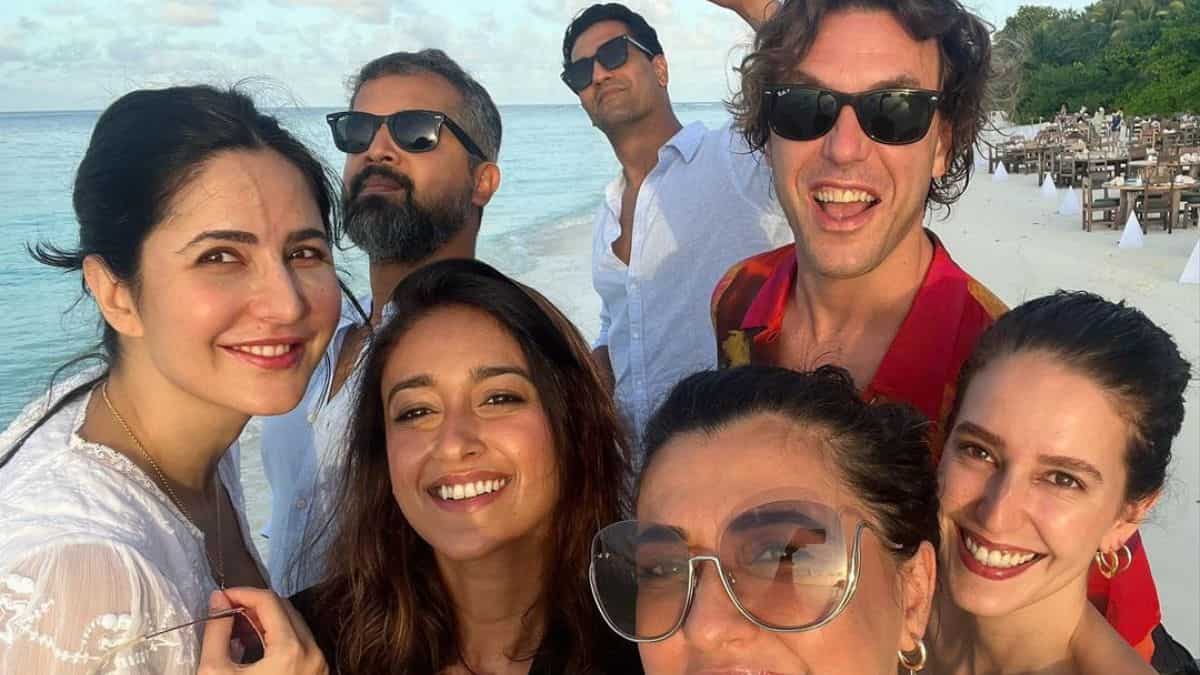 Katrina Kaif's b'day pics spark dating rumours of Ileana D'Cruz & model Sebastian Laurent Michel
