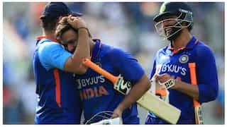 UNMISSABLE! Rohit's reaction goes viral after Pant hits winning runs in India's ODI series win vs ENG - WATCH