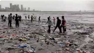 Watch | Nature's return gift: Mumbai beach awash with tonnes of plastic, video raises questions