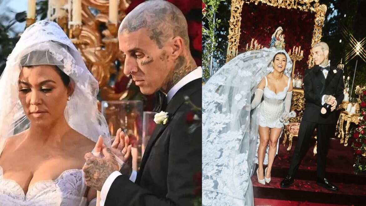 Kourtney Kardshian & Travis Barker