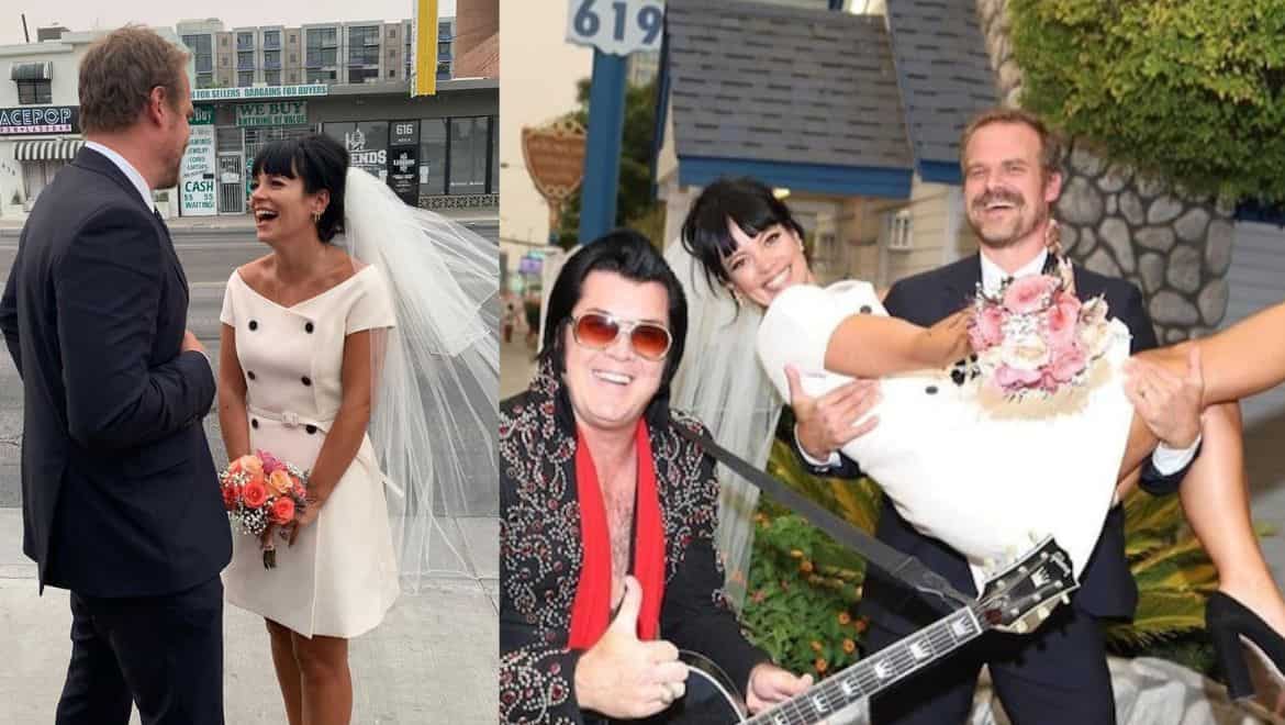 David Harbour & Lily Allen 