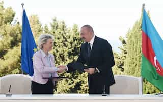 EU signs new gas deal with Azerbaijan amid fears over Russian supplies cutoff