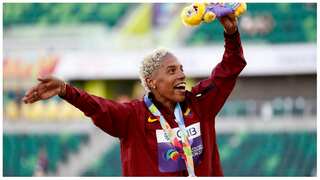 World Championships: Venezuela's Yulimar Rojas seals third straight world triple jump crown