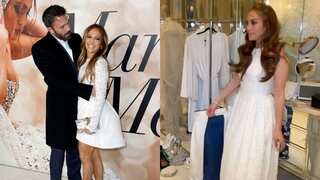 Cost of Jennifer Lopez's second wedding dress which 'she saved for years' will leave you stunned
