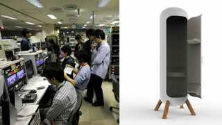 Japanese companies will introduce upright 'nap box' for overworked employees