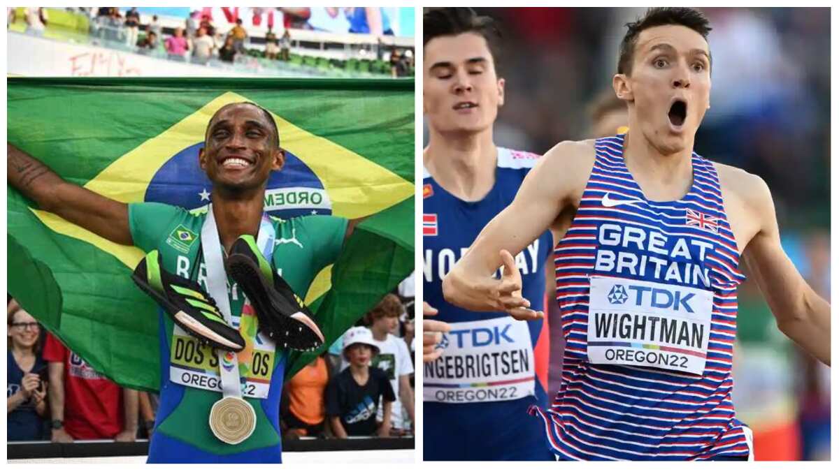 Dos Santos ends Warholm's reign as hurdles king at World C'ships, Britain's Wightman claims 1500m gold Dos Santos ends Warholm's reign as hurdles king at World C'ships, Britain's Wightman claims 1500m gold