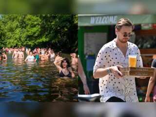 What Britishers are doing to cope with extreme heat- see pics