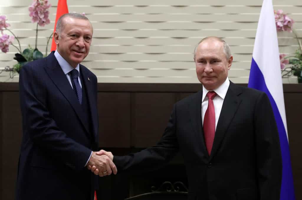 Putin, Erdogan discuss deal to resume Ukrainian grain exports