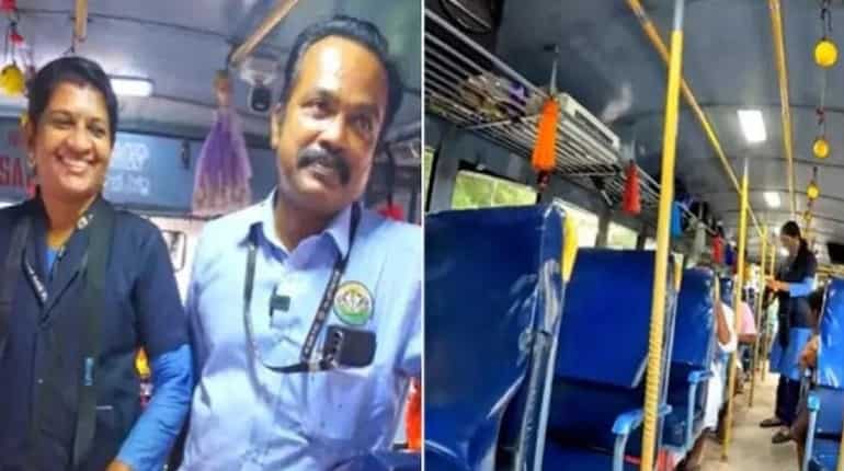 Kerala couple operates bus with impressive features - Story goes viral