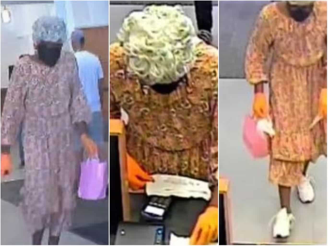 Man dressed as elderly woman robs bank in US, police launch manhunt Man dressed as elderly woman robs bank in US, police launch manhunt