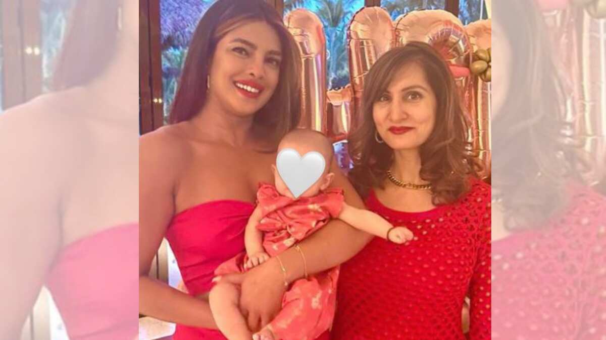 Check out this photo of Priyanka Chopra with daughter Malti Marie