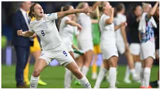 Women's Euro 2022: Georgia Stanway's late goal takes England to semi-finals with 2-1 win over Spain