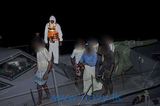 Sri Lankan Navy arrests 6 Indian fishermen for illegal fishing, claims fourth incident in July Sri Lankan Navy arrests 6 Indian fishermen for illegal fishing, claims fourth incident in July