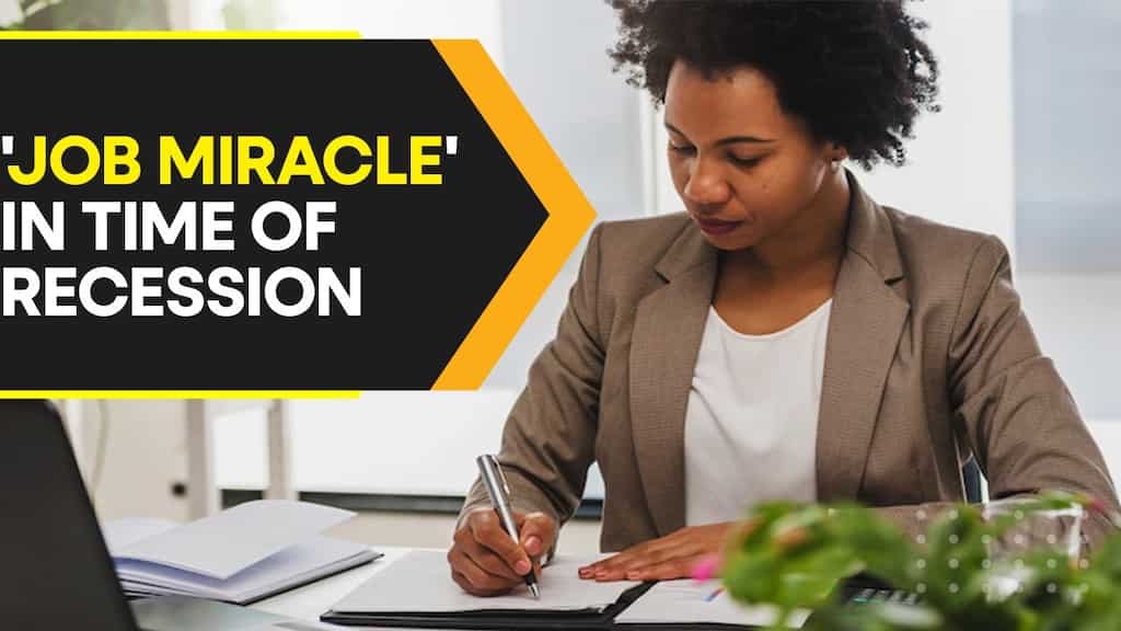 How are some countries experiencing 'job miracle' when world is moving towards recession?