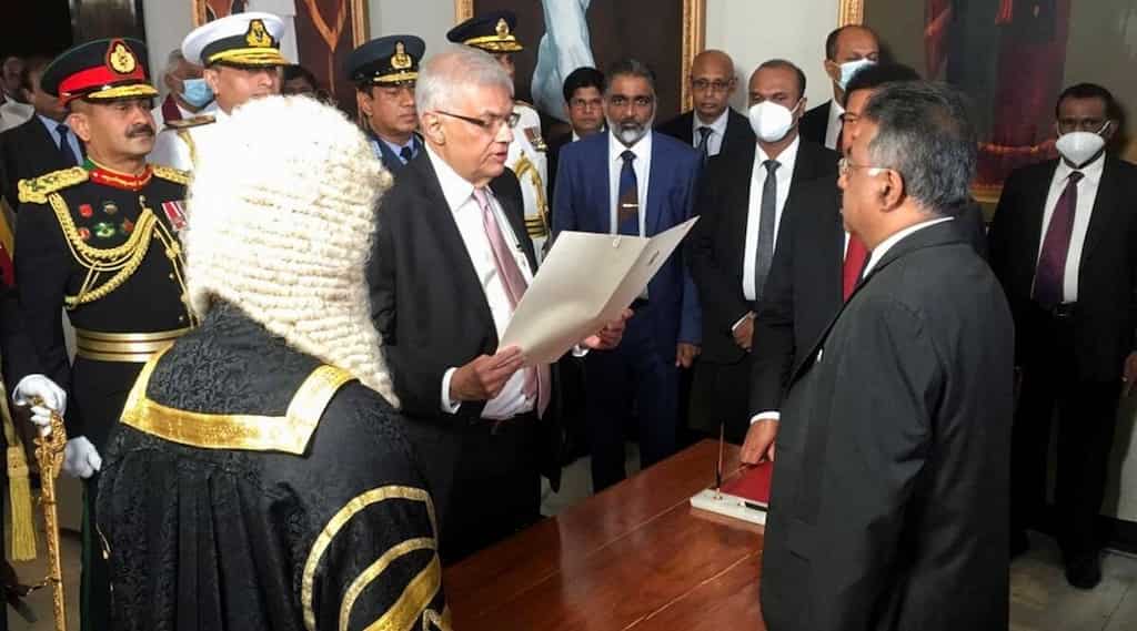Ranil Wickremesinghe sworn in as 8th President of Sri Lanka, vows crackdown on ‘illegal’ protests