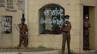 Sri Lankan security forces demolish main anti-government protest camp: Report