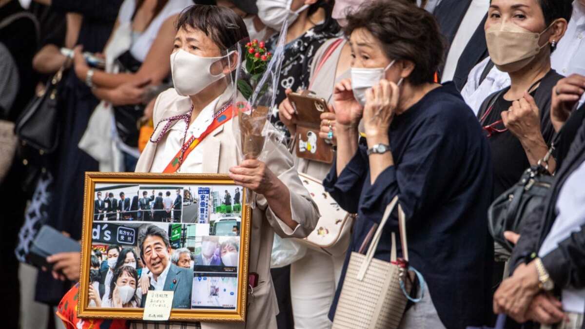 Japanese government's decision to fund Shinzo Abe's funeral sparks protests Japanese government's decision to fund Shinzo Abe's funeral sparks protests