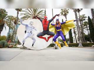Comic-Con at San Diego, California: People dress up as fantasy characters