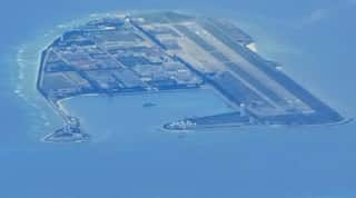 China stations permanent forces in the Spratly Islands, a week after a US destroyer sailed in the region