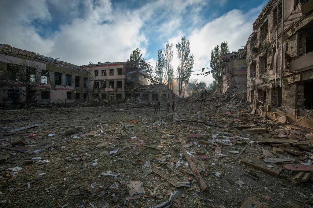 Russian missiles hit Ukrainian port city; Russia denies attack on Odessa